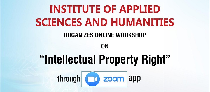 ONLINE WORKSHOP ON Intellectual Property Right